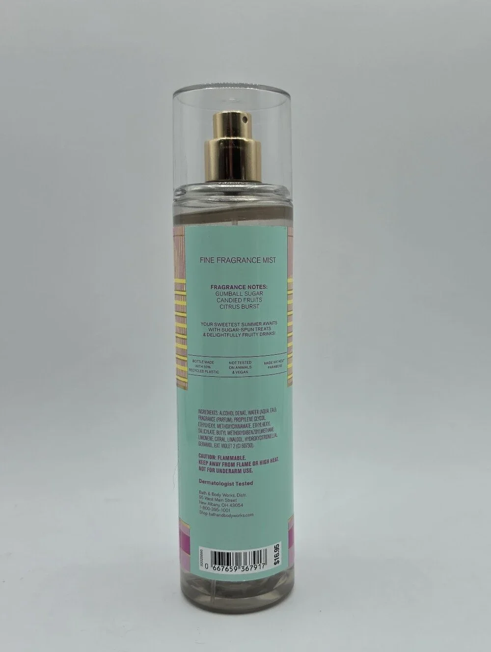 Bath and Body Works Bubble Gum Pop Mist